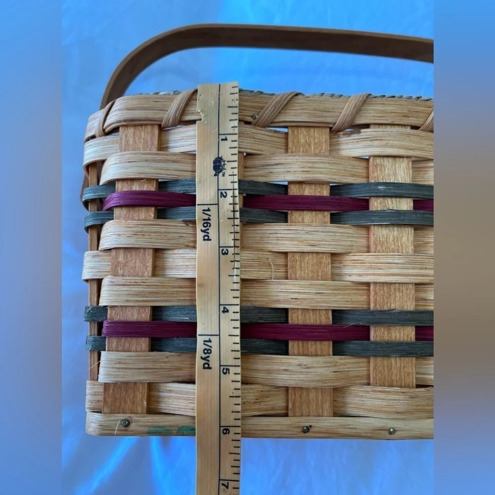Amish Silverware Organizer Storage Basket | Yoder Family WI